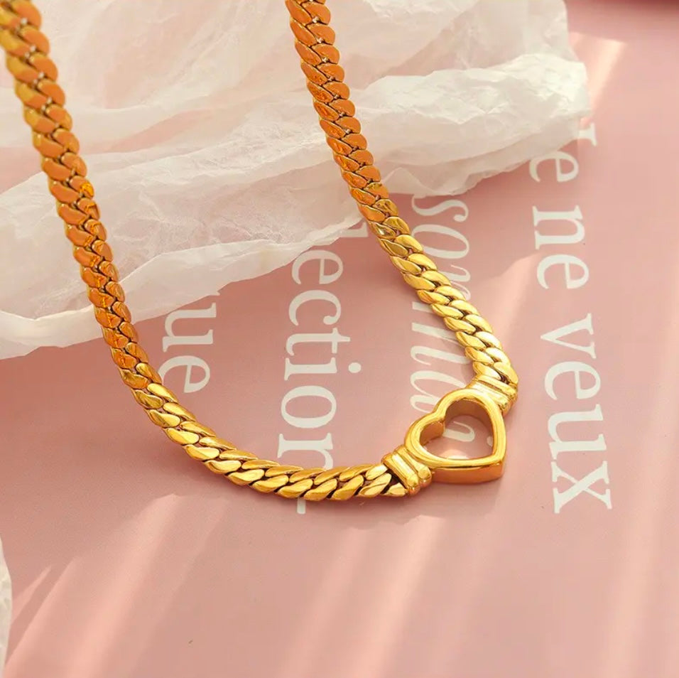 Collar de corazón