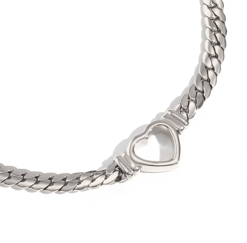 Collar de corazón