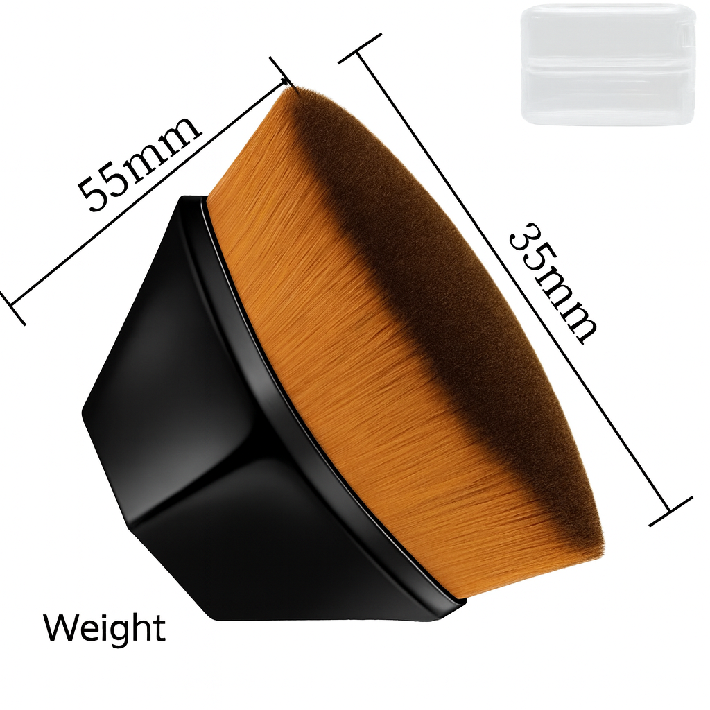 Bare Glow Duo – Foundation & Brush Set