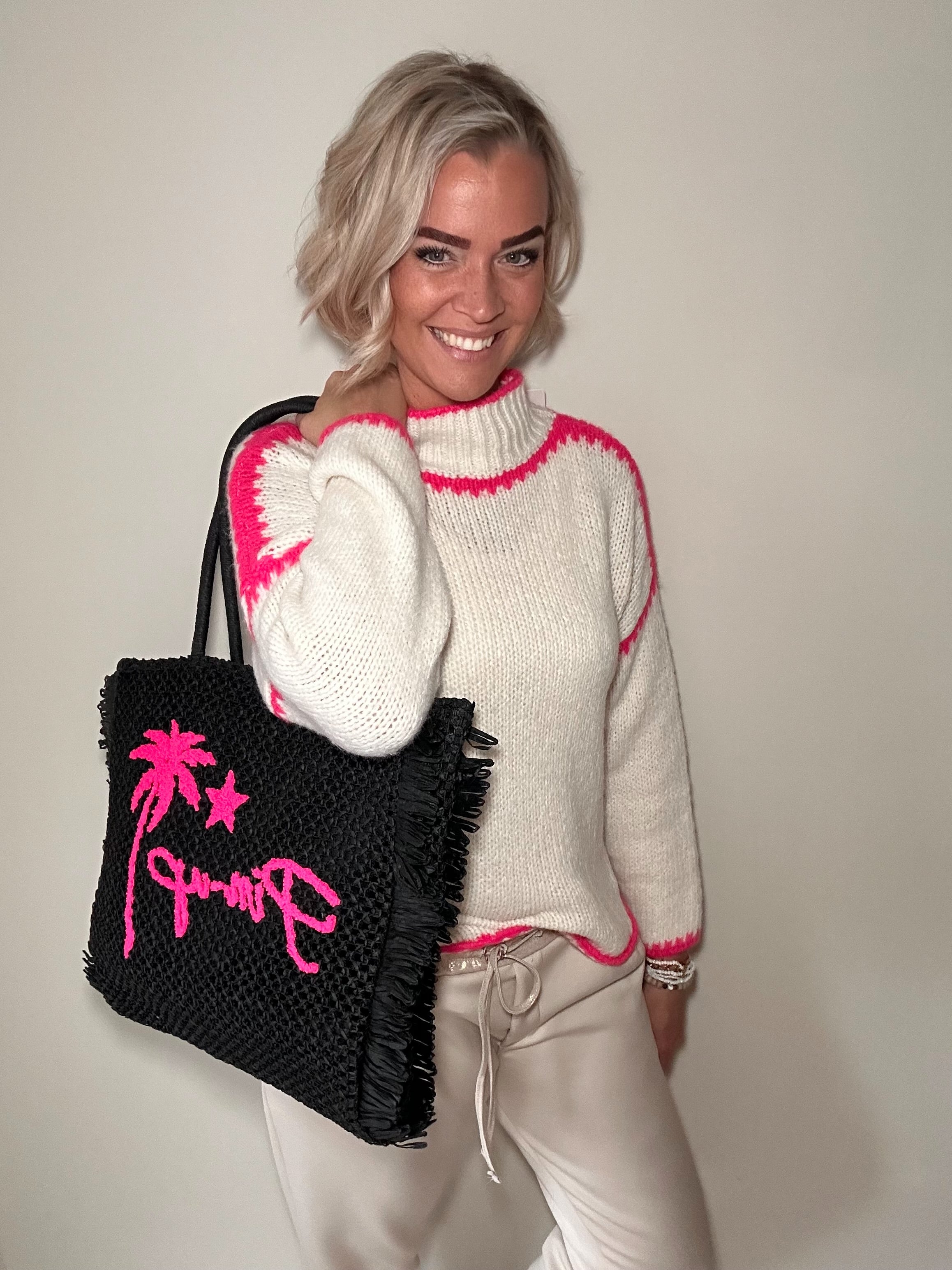 Stylische Strohtasche "Pimp-Up"