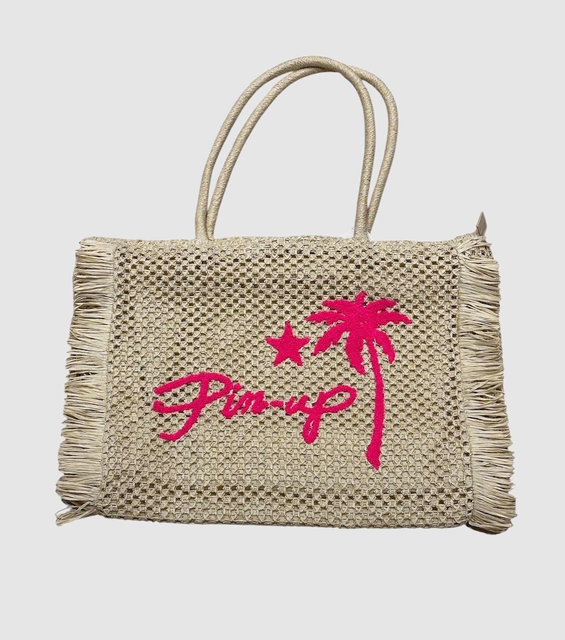 Stylische Strohtasche "Pimp-Up"